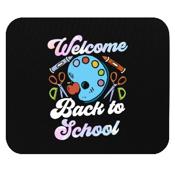 Discover Welcome Back To School Pupil Grade Teacher Mouse Pads