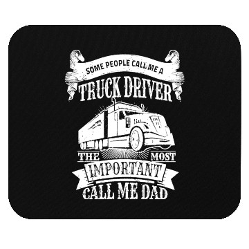 Discover Husband Dad Trucker Legend Mouse Pads