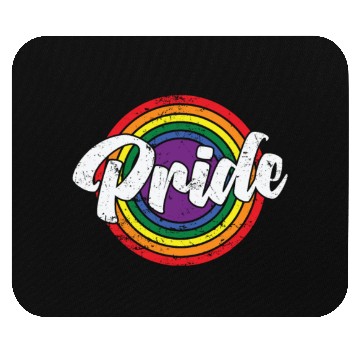Discover Pride LGBT Rainbow Colors Mouse Pads