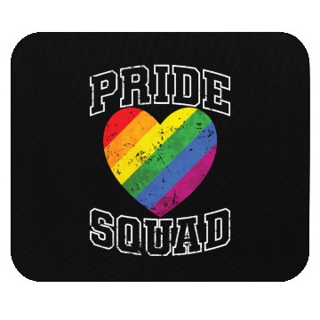 Discover Pride Squad LGBT Tolerance Rainbow Colors Mouse Pads