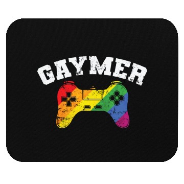 Discover Gamer Controller Gaymer LGBT Pride Mouse Pads