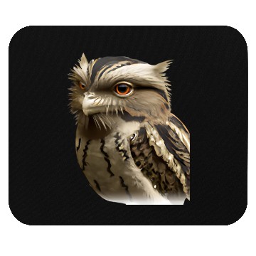 Discover potoo ghost bird 3 Mouse Pads