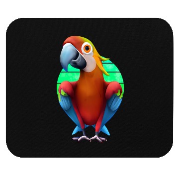 Discover Macaw Mouse Pads