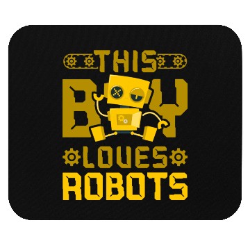 Discover Robot Robotics Engineer Boy This Mouse Pads