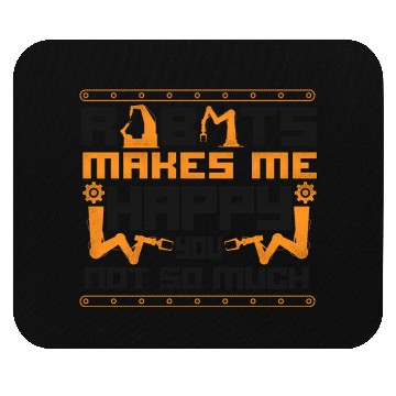 Discover Robot Robotics Engineer Vintage Mouse Pads