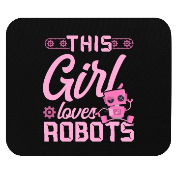 Discover Robot Robotics Engineer Girl This Mouse Pads