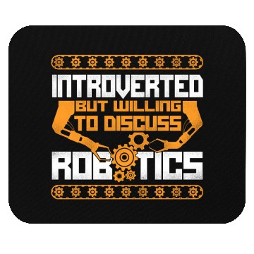 Discover Robot Robotics Engineer Vintage Mouse Pads