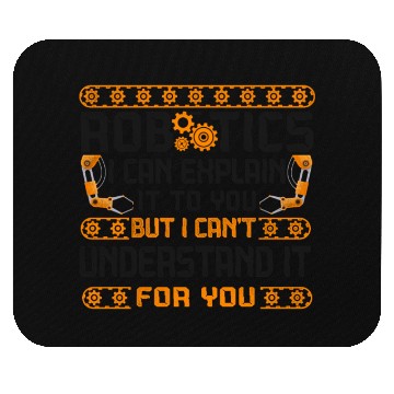 Discover Robot Robotics Engineer Vintage Mouse Pads