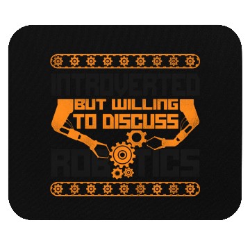 Discover Robot Robotics Engineer Vintage Mouse Pads