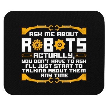Discover Robot Robotics Engineer Vintage Mouse Pads