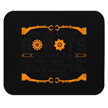 Discover Robot Robotics Engineer Vintage Mouse Pads