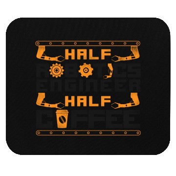 Discover Robot Robotics Engineer Coffee Mouse Pads
