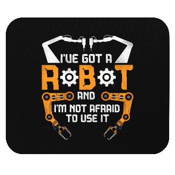 Discover Robot Robotics Engineer Vintage Mouse Pads