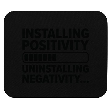 Discover Installing Optimistic People Happiness Positive Mouse Pads