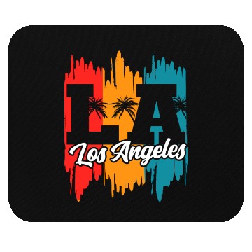 Discover Los Angeles LA California Gift Mouse Pads