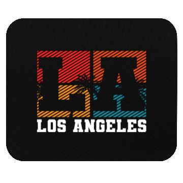 Discover Los Angeles LA California Gift Mouse Pads