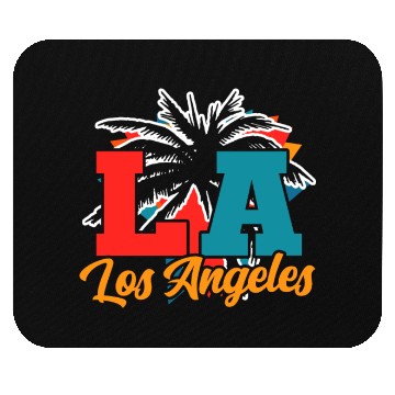 Discover Los Angeles LA California Gift Mouse Pads