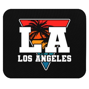 Discover Los Angeles LA California Gift Mouse Pads