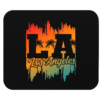 Discover Los Angeles LA California Gift Mouse Pads