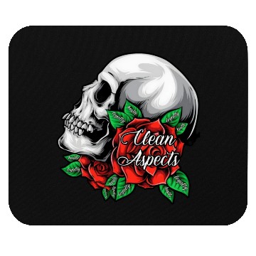 Discover CA SKULL AND ROSES Mouse Pads