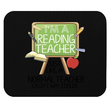 Discover Reading Teacher Mouse Pads
