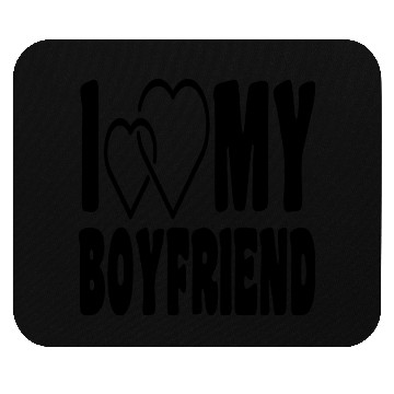 Discover I love my Boyfriend Mouse Pads