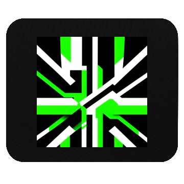 Discover Cyberpunk Inspired Green Theme - Highway Mouse Pads