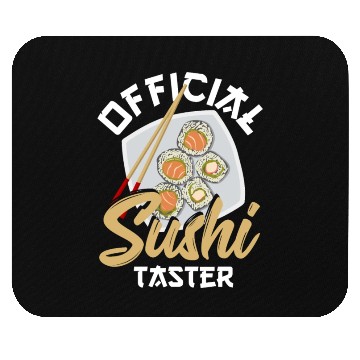 Discover Official Sushi Taster Sushi Rice Fish Sashimi Mouse Pads