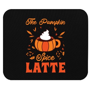 Discover Pumpkin Spice Latte Halloween Coffee Lover Tarot Mouse Pads