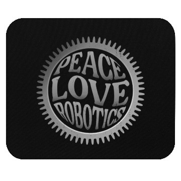 Discover Robot Robotics Engineer Female Mouse Pads