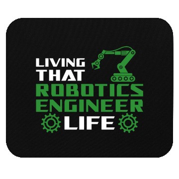 Discover Robot Robotics Engineer Living Mouse Pads