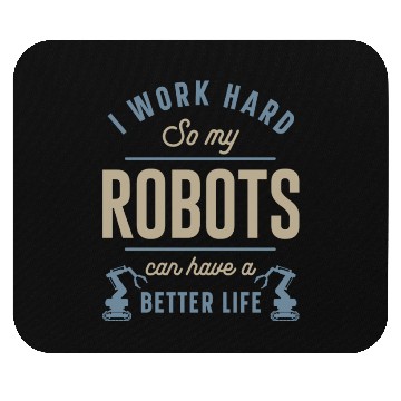 Discover Robot Robotics Engineer I Work Mouse Pads