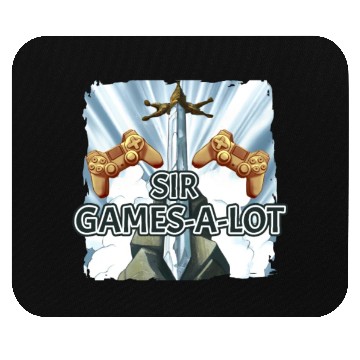 Discover Gamesalot Gamer Controller Gaming Camelot Sword Mouse Pads
