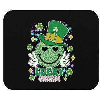 Discover Mr. Lucky Charm Mouse Pads