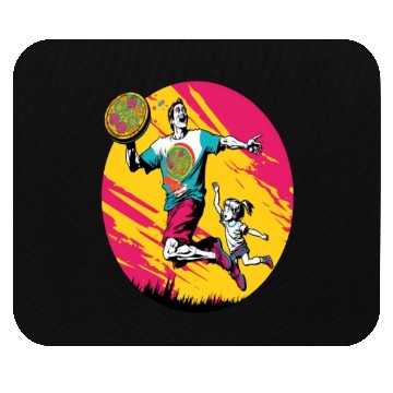 Discover Ultimate Frisbee Retirement Appreciation Pop Art Mouse Pads