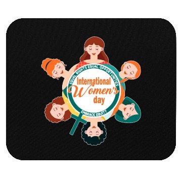 Discover International Women's Day: Embrace Equity Mouse Pads