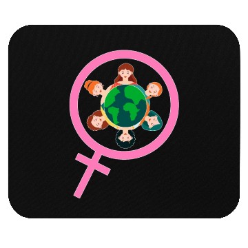 Discover International Women's Day Embrace Equity Mouse Pads