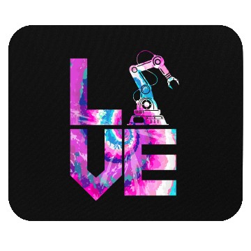 Discover Robot Robotics Engineer Watercolor Mouse Pads