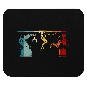 Discover Robot Robotics Engineer Retro Mouse Pads