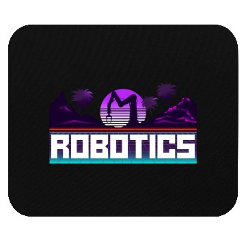 Discover Robot Robotics Engineer Retro Mouse Pads