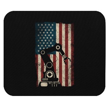 Discover Robot Robotics Engineer American Mouse Pads