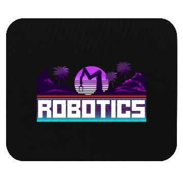 Discover Robot Robotics Engineer Retro Mouse Pads