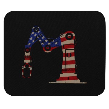 Discover Robot Robotics Engineer American Mouse Pads