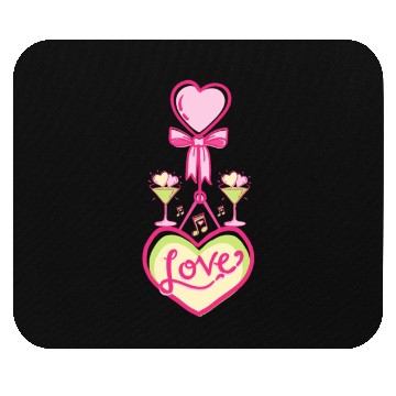 Discover Love - Valentine's day Mouse Pads