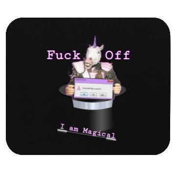 Discover Magical UniCorn magic Hat Mouse Pads