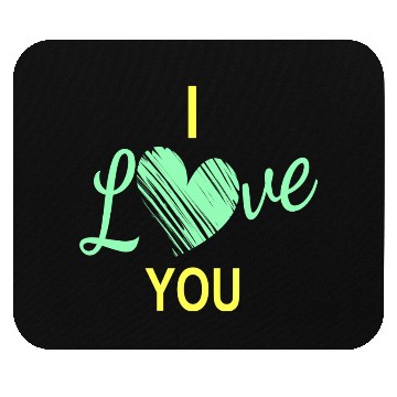Discover I love my Girlfriend Mouse Pads