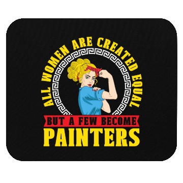 Discover Painter Painting Funny Mouse Pads