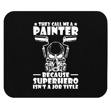 Discover Painter Painting Super Hero Mouse Pads
