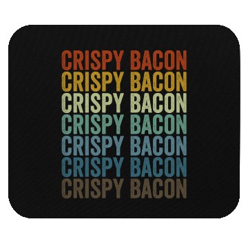 Discover Crispy Bacon Bacon Lover Mouse Pads