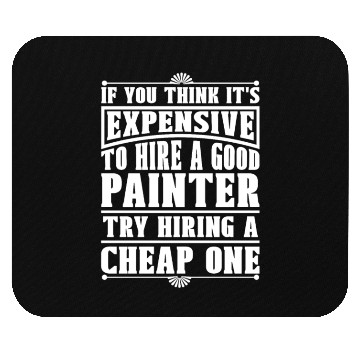 Discover Painter Painting Funny Mouse Pads